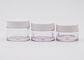 O creme plástico de PETG range o cosmético que empacota com o tampão branco dos PP para produtos de beleza